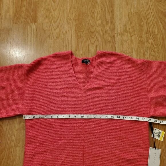 1.State Blouson Sleeve V-Neck Sweater - Picture 9 of 13